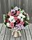 Букет цветов из: Альстромерии, Гвоздики, Розы и Хризантемы в Юрьевце