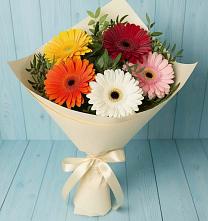 Букет цветов из:  Герберы в Юрьевце