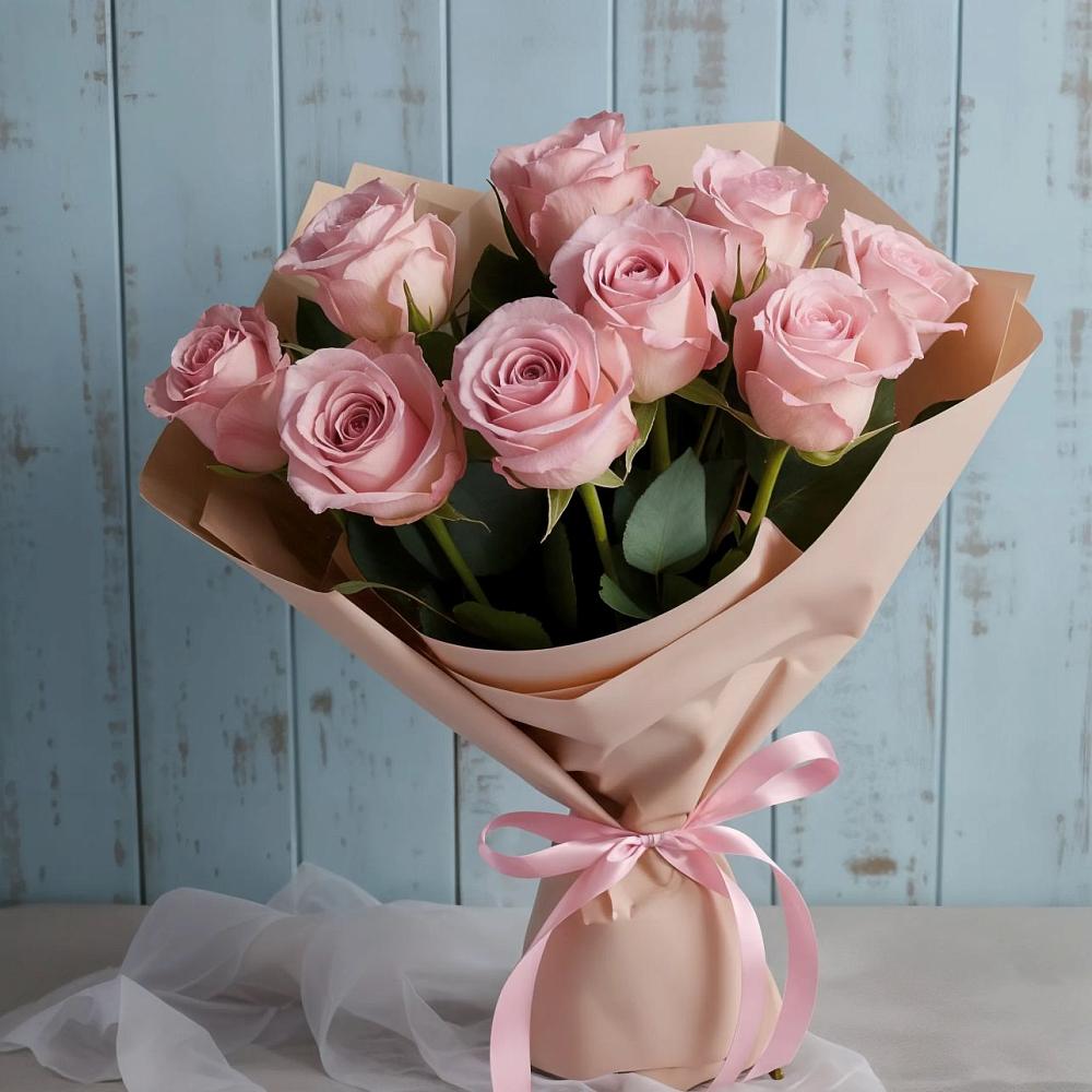 Букет цветов из: Розы в Юрьевце