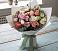Букет цветов из: Розы, Лизиантусы и Гвоздики в Юрьевце