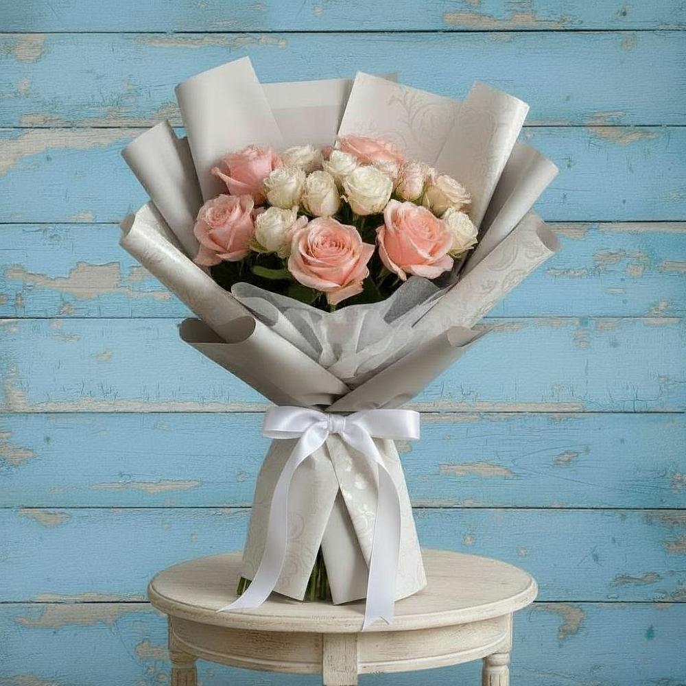 Букет цветов из: Розы в Юрьевце