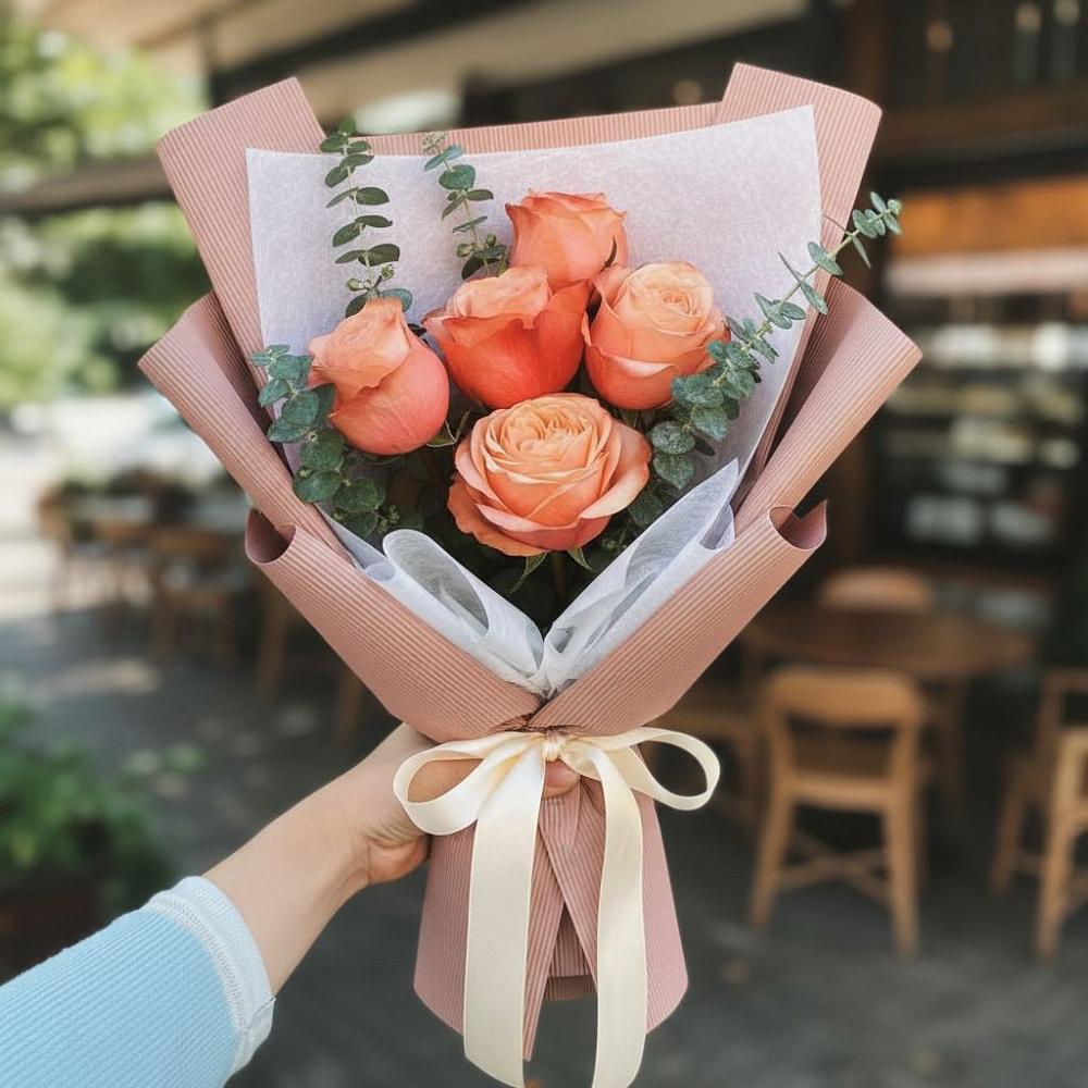 Букет цветов из: Розы в Юрьевце