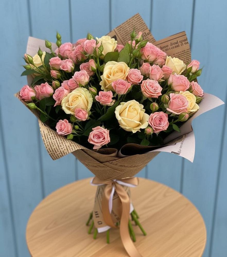 Букет цветов из: Розы в Юрьевце