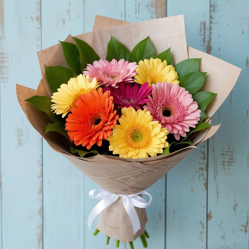 Букет цветов из: Герберы в Юрьевце