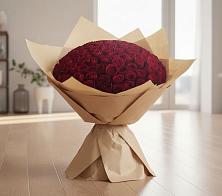 Букет 101 Красная роза в Юрьевце