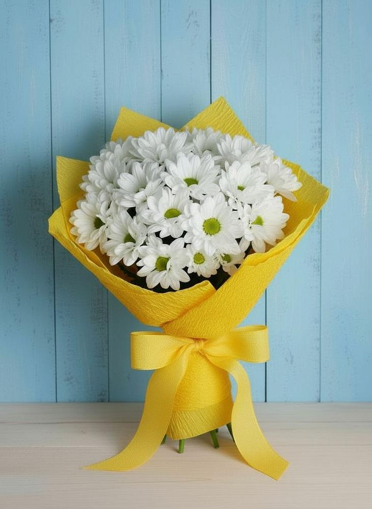 Букет цветов из: Хризантемы в Юрьевце