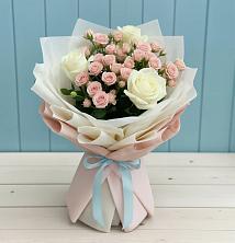 Букет цветов из:  Розы в Юрьевце