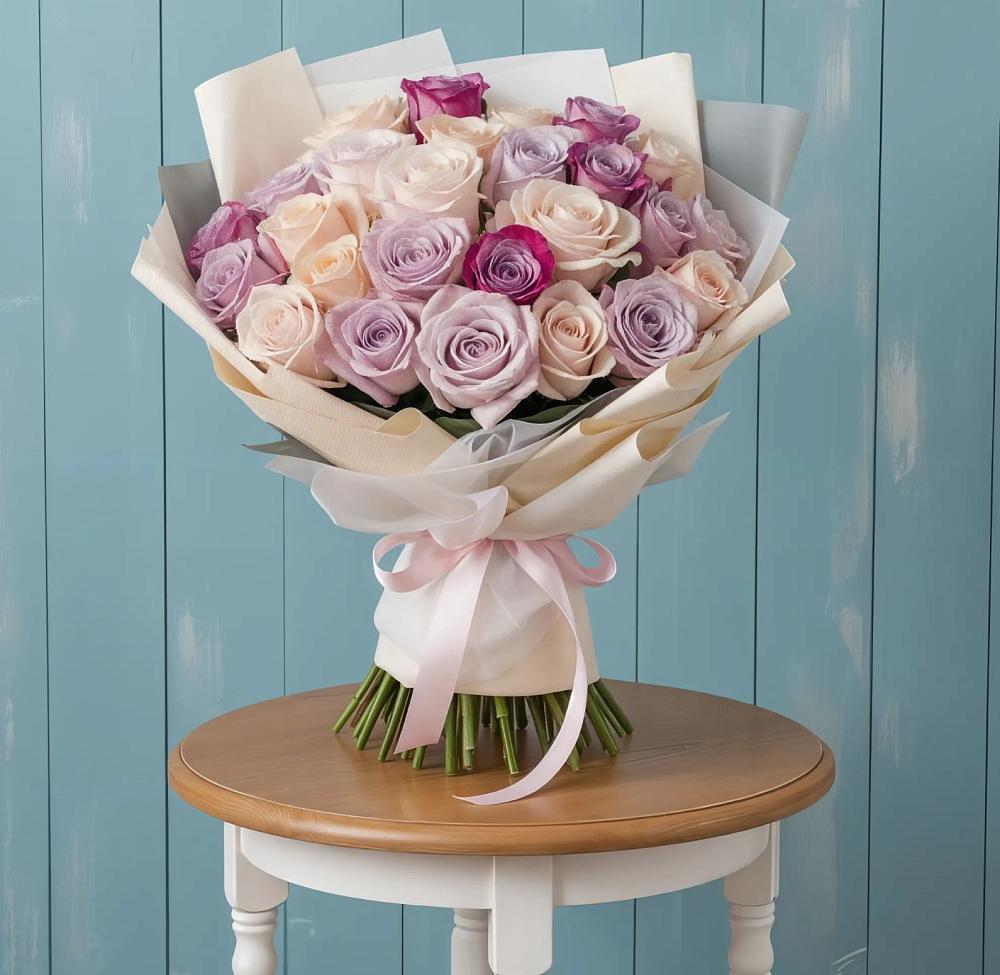 Букет цветов из: Розы в Юрьевце