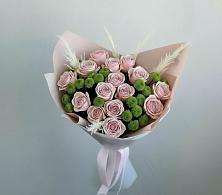 Букет цветов из:  Розы и Хризантемы в Юрьевце