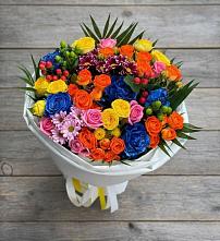 Букет цветов из:  Розы и Хризантемы #REPLACE_PRED# Юрьевце
