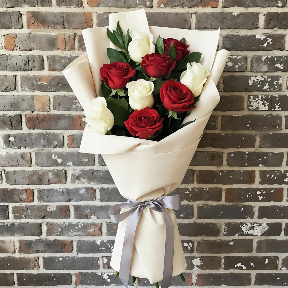 Букет цветов из: Розы в Юрьевце