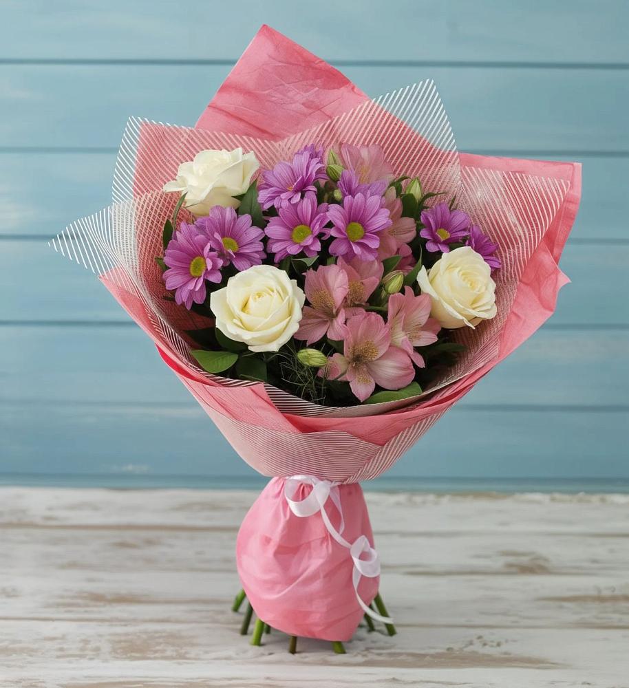 Букет цветов из: Герберы в Юрьевце