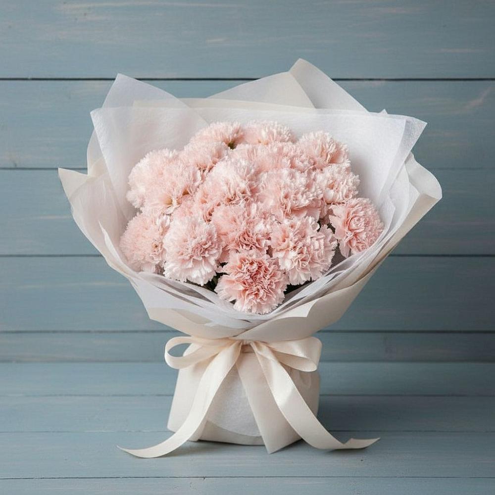 Букет цветов из: Гвоздики в Юрьевце