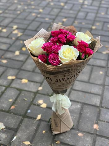 Букет цветов из: Розы в Юрьевце
